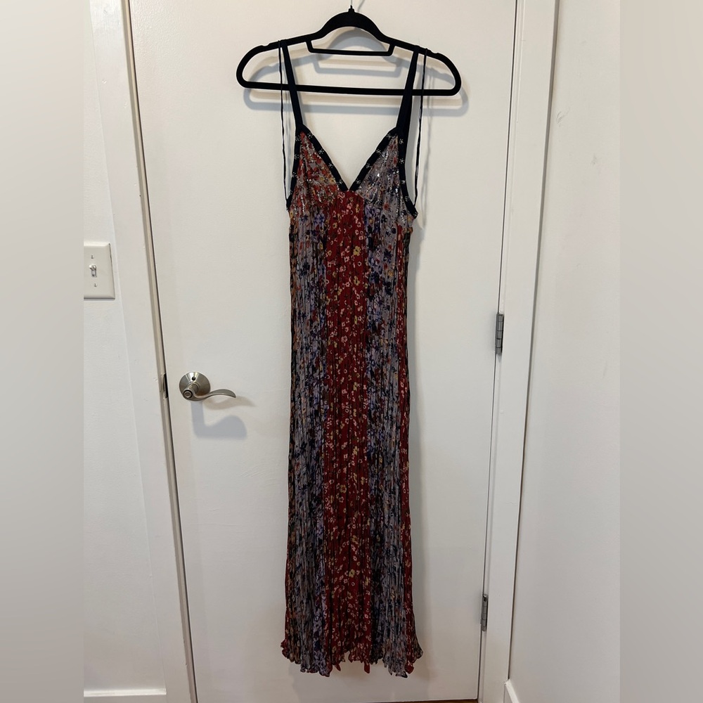 Zara Printed Midi Dress